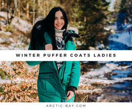 Winter Puffer Coats Ladies